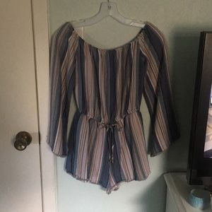 Off the shoulder romper